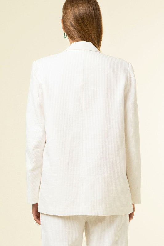 FRNCH Garance Woven Blazer