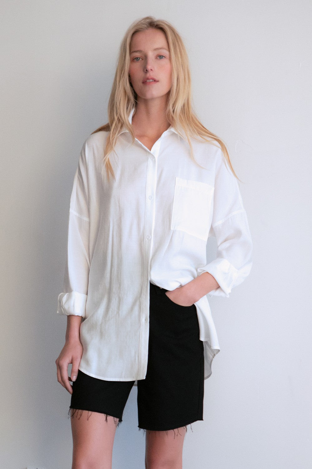 Marne Button Up Top