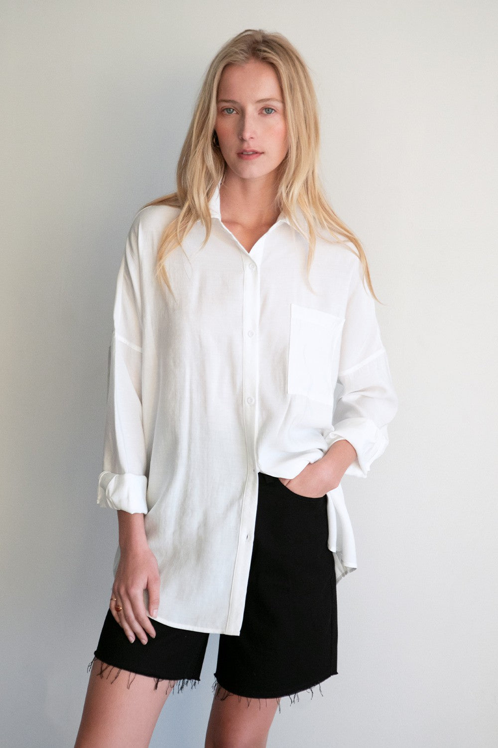 Marne Button Up Top
