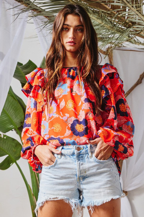 Maya Floral Blouse