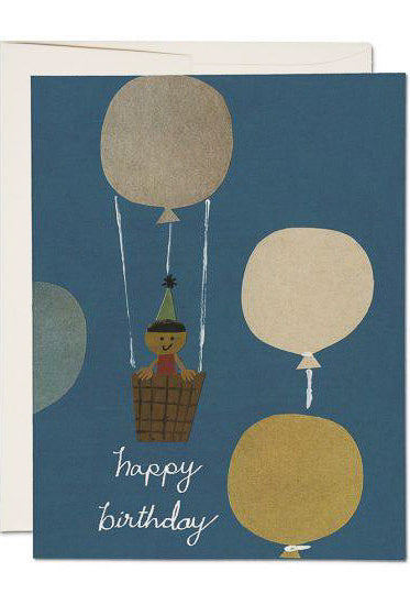 Red Cap Cards - Hot Air Balloon