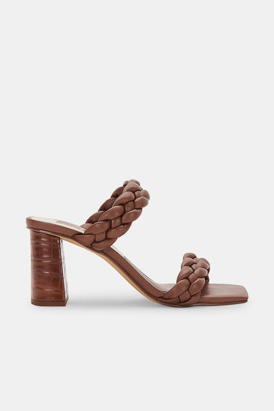 Dolce Vita Paily Braided Heels - Espresso Stella