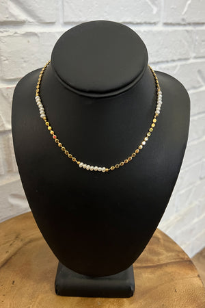 18K Vivian Pearl Necklace