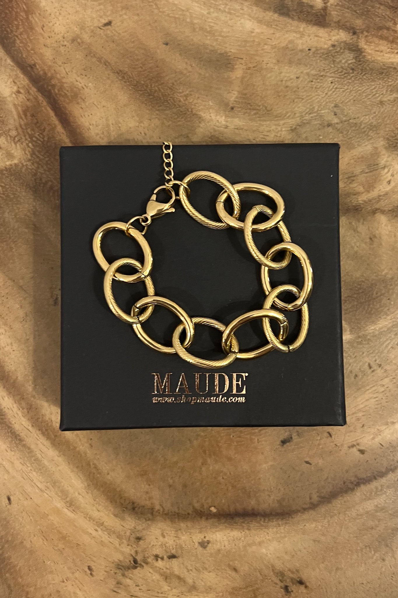 18K Camilla Thick Chain Bracelet