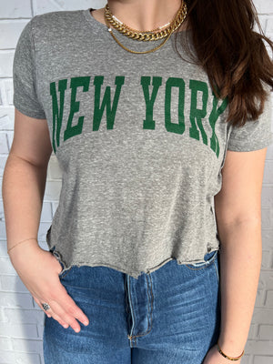 New York Crop Tee