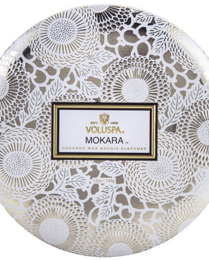 Voluspa 3 Wick Candle Tin (STORE PICK UP ONLY)