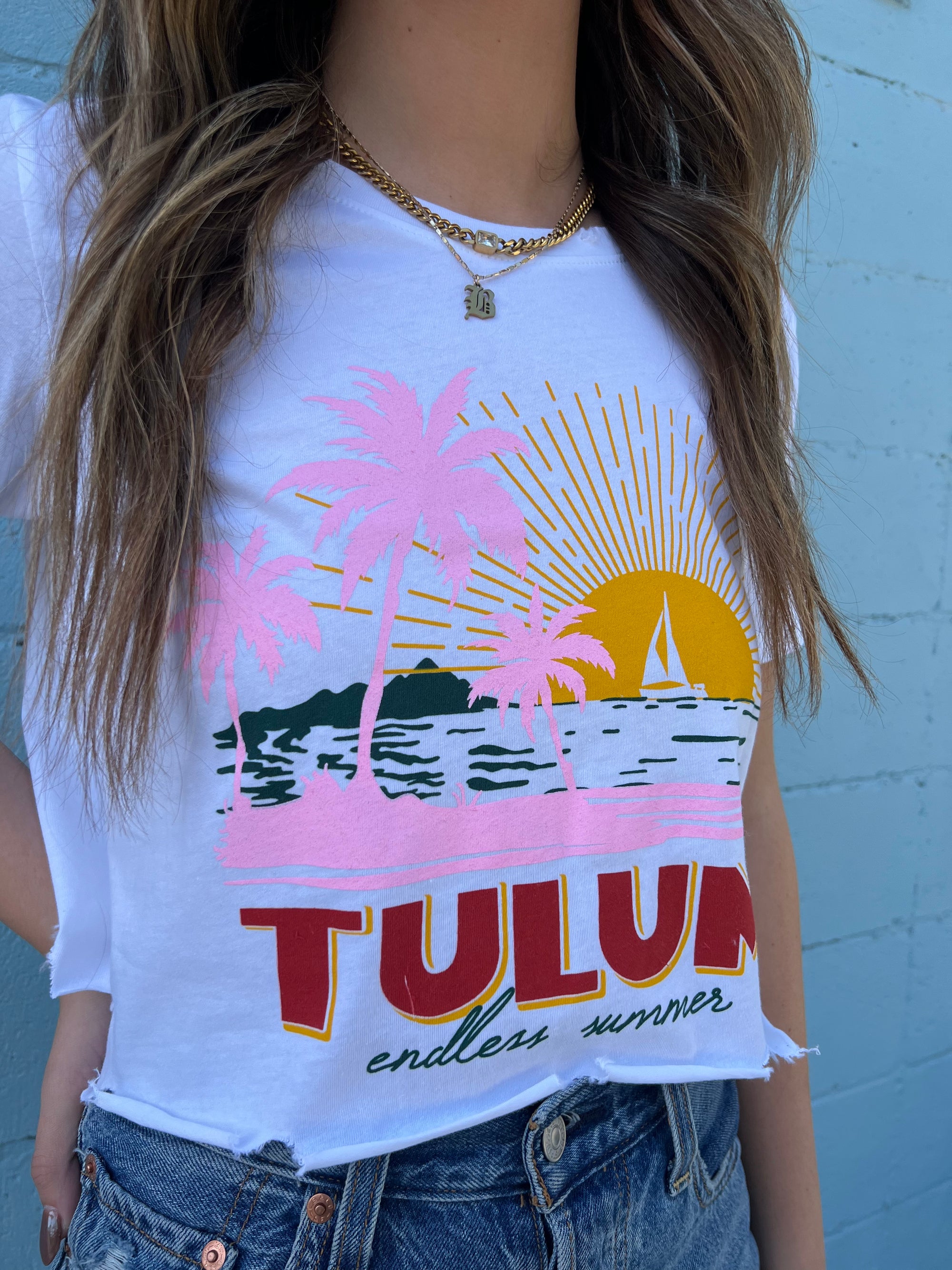 Tulum Crop Tee