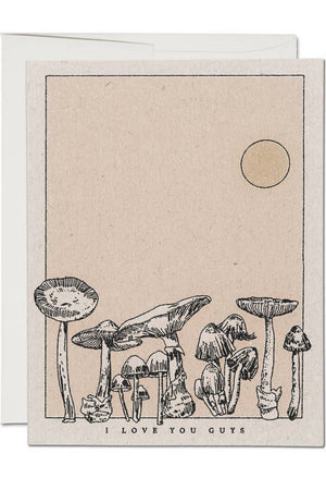 Mushroom Love Card