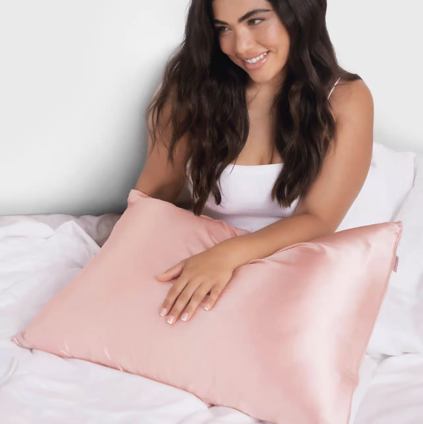 KITSCH - Satin Pillowcase King - Blush