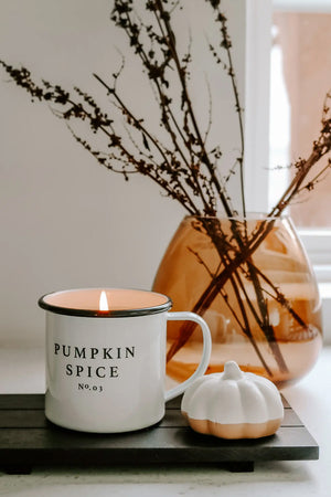 Pumpkin Spice Soy Candle - Coffee Mug Candle (STORE PICK UP ONLY)
