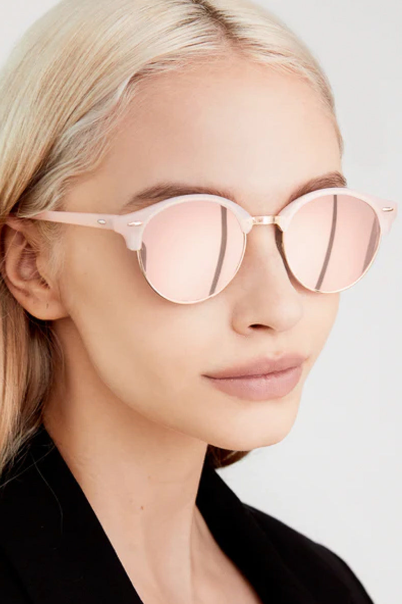 Harper Sunglasses - Rose Gold