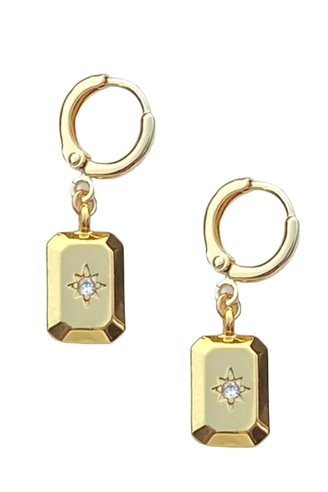 Farrah B Starlit Huggie Earrings