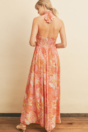 Camille Halter Maxi Dress