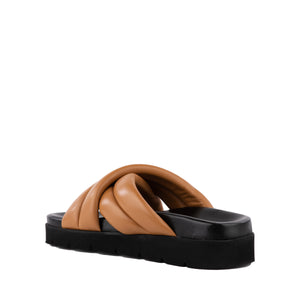 Seychelles Driving Force Sandals - Cognac Leather