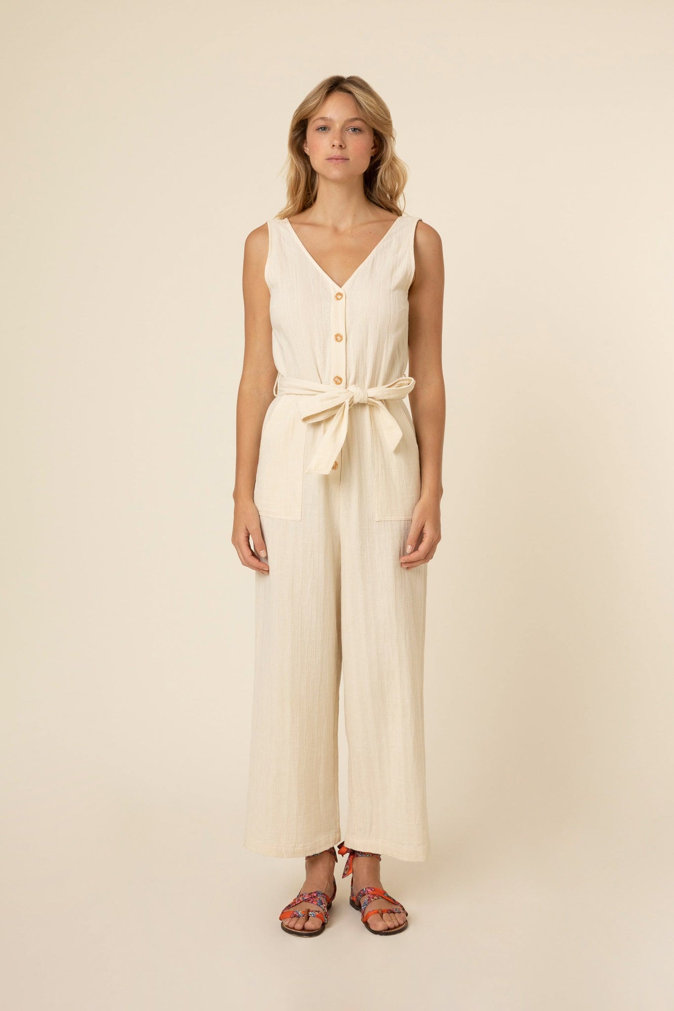 FRNCH Laurena Woven Jumpsuit