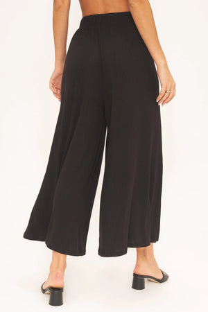 Sully Wide Leg Rib Pant