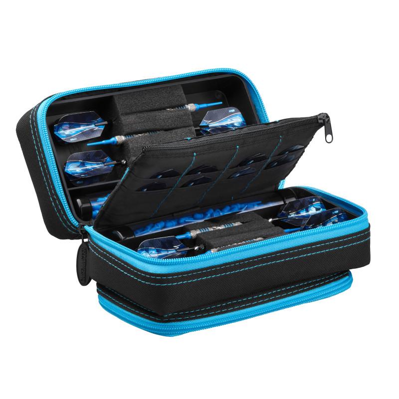 Casemaster Dart Case Black with Blue Trim and Phone Pocket GLD