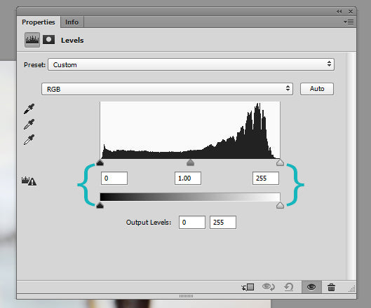 how to open histogram in photoshop