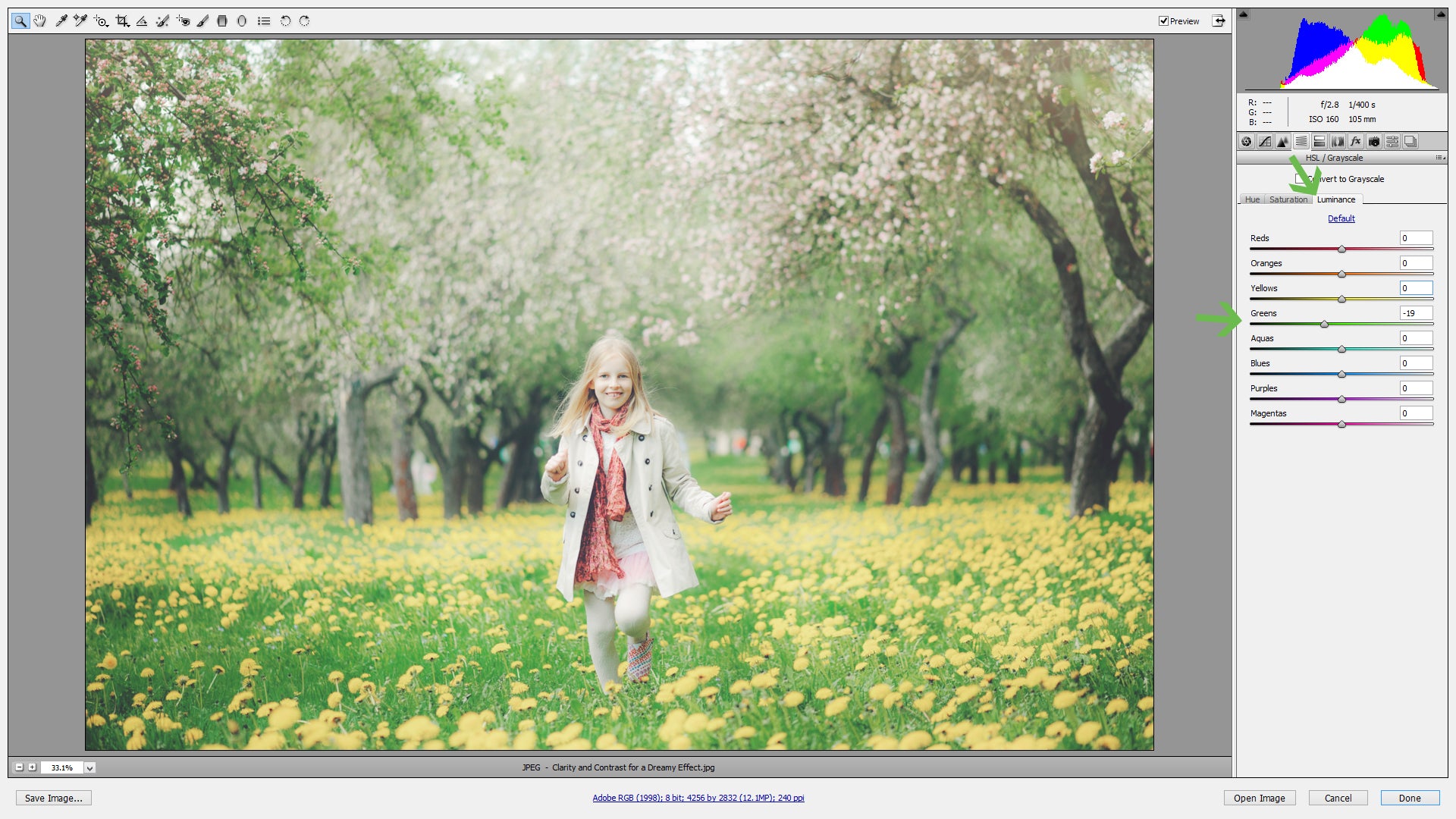 Creating a Soft Dreamy Scene with Photoshp Actions