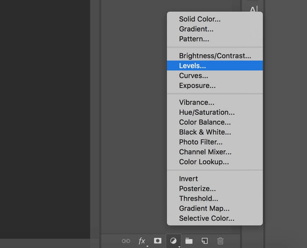 Corriger une image dans Photoshop