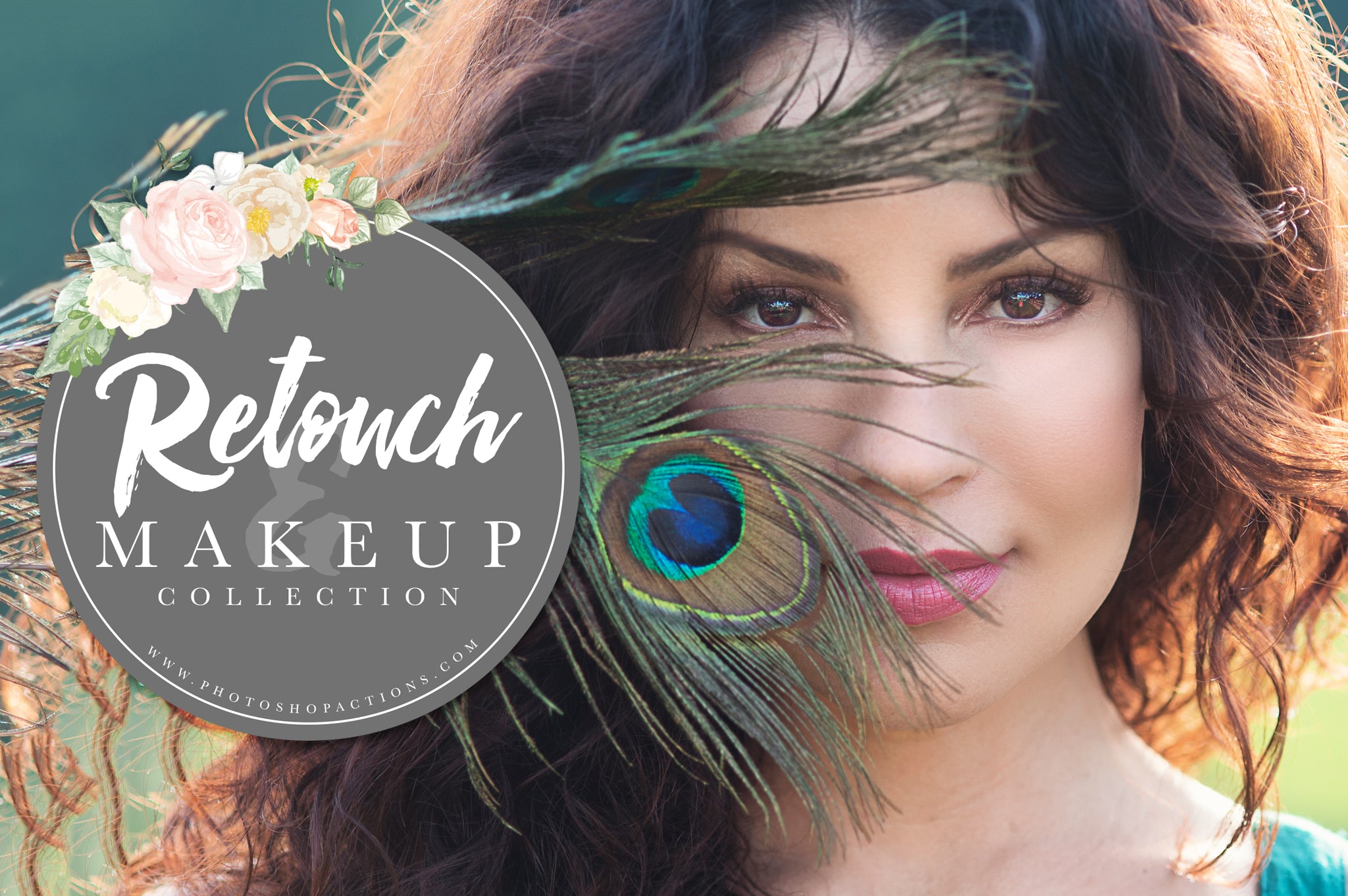 Pretty Retouch and Makeup Photoshop Actions and Brush Collection