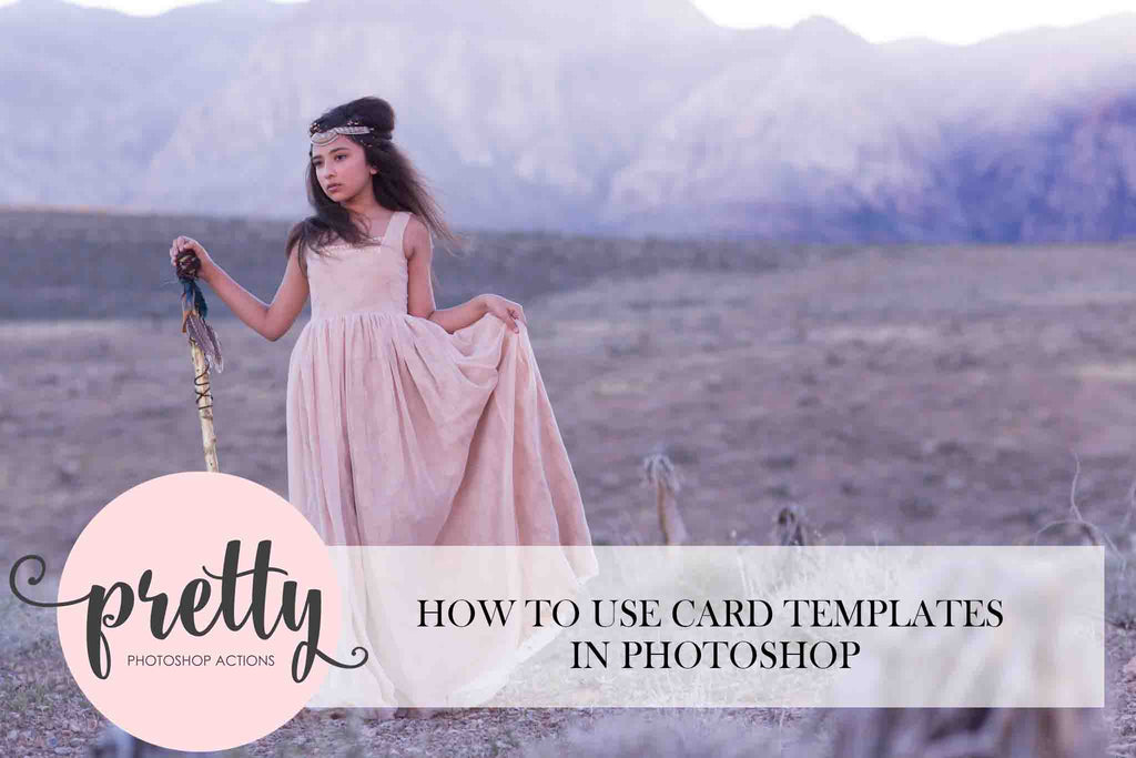 How to Use Card Templates in Photoshop 