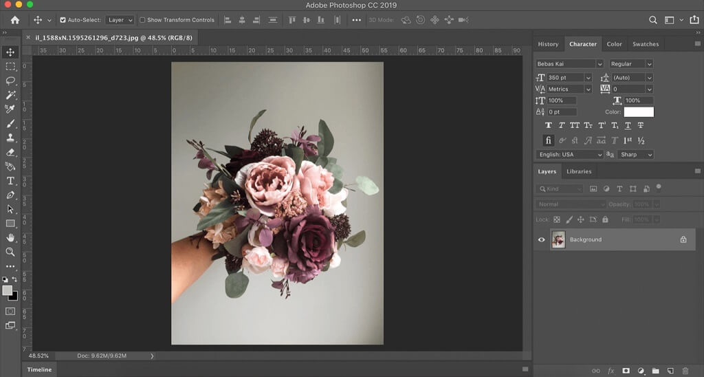 floral photoshop tutorial