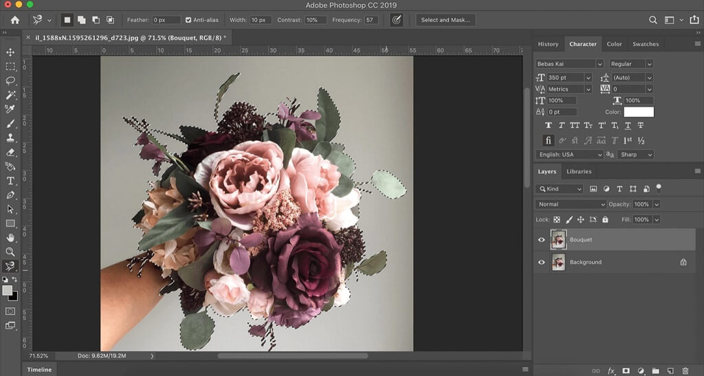 design flowers photoshop