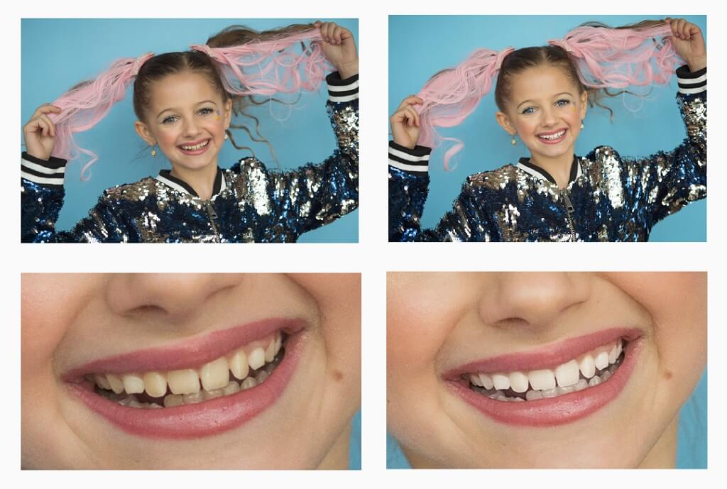 how to whiten teeth in photoshop