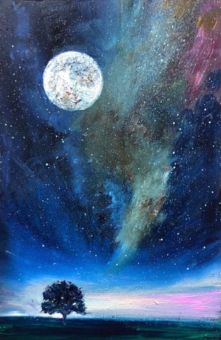 ‘The Moon & The Milky Way’