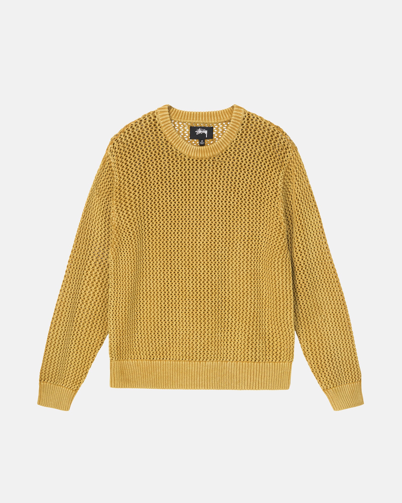 Pigment Dyed Loose Gauge Knit Sweater - Men's Sweaters | Stüssy 