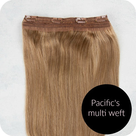 hair extension weft clip-in extensions