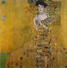 Adele Bloch-Bauer I (1907), which sold for a record $135 million in 2006, Neue Galerie, New York
