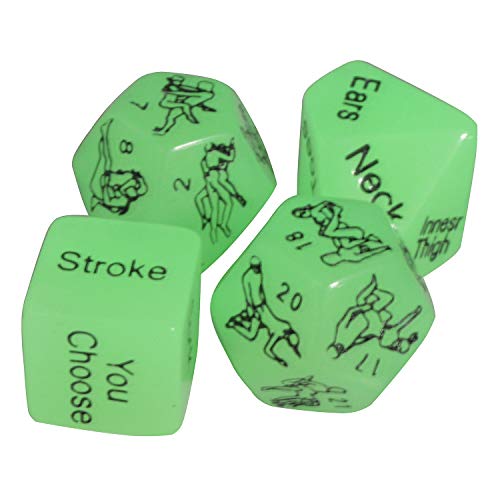 Honeymoon Fly-Love Funny Romantic Sport Dice Couple Dice Party Dice,Novelty Gift for Valentines Day Groom Roast Hen Party Anniversary bacherette Party,Bridal Shower Marriage Wedding