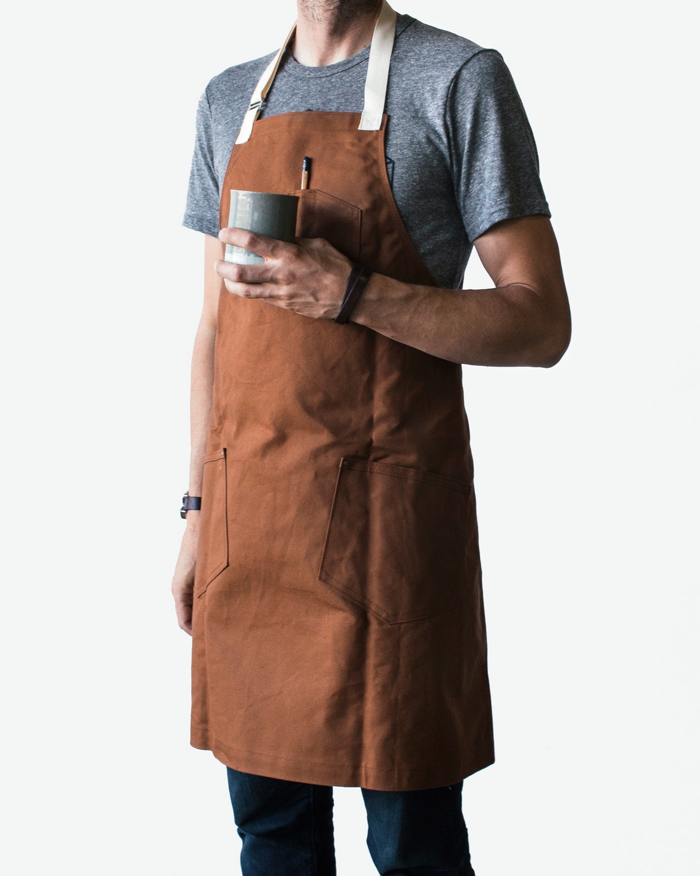 Winter Session Canvas Shop Apron