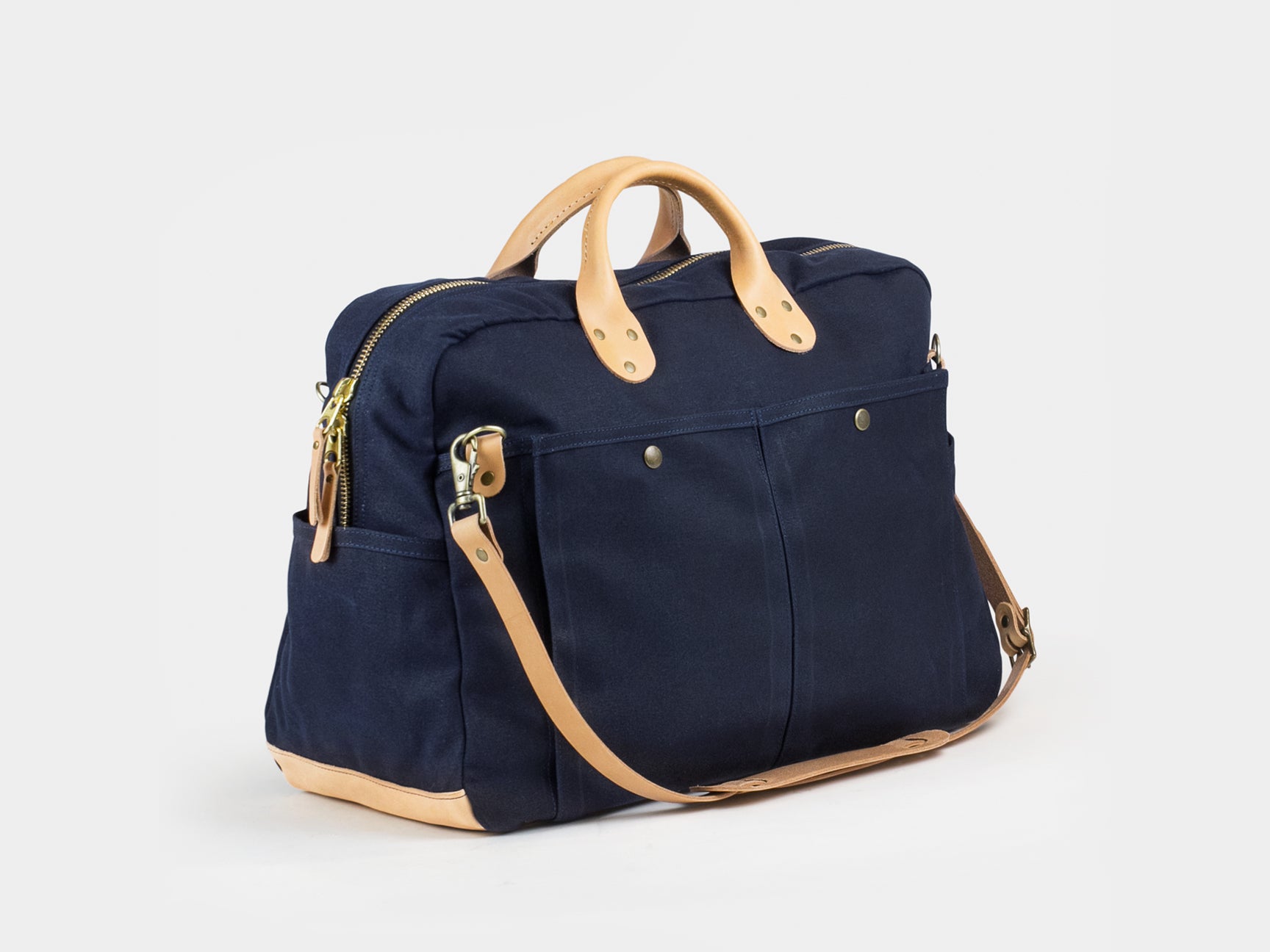 Winter Session Waxed Canvas Weekender Bag