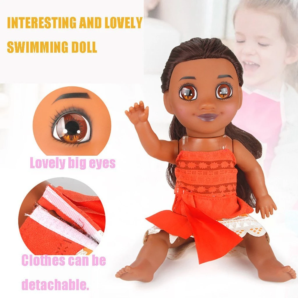 the swimming doll