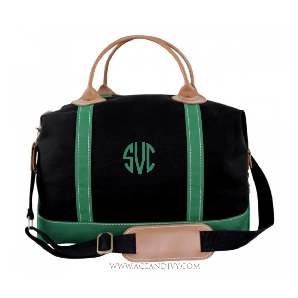 Monogrammed Weekender Bag – Ace & Ivy