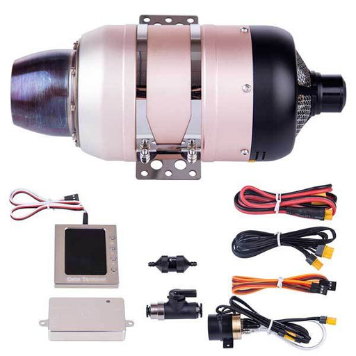 Swiwin SW60B 6KG Turbojet Engine Thrust Turbine Engine for RC Jet Plane - with Brushless Starter - enginediy