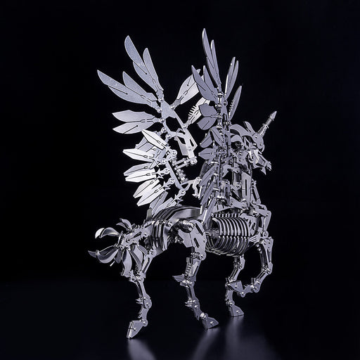 3D Puzzle Model Kit Mechanical Unicorn Metal Games DIY Assembly Jigsaw Crafts Creative Gift