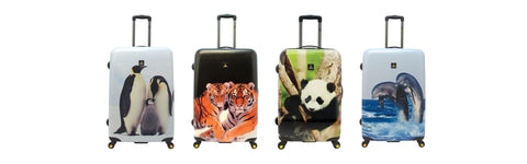 National Geographic Panda luggage  Dolphin luggage Tiger luggage