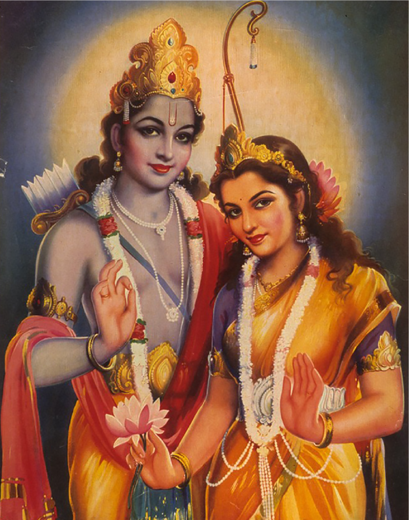 Sita and Rama Art Print – AGHORI