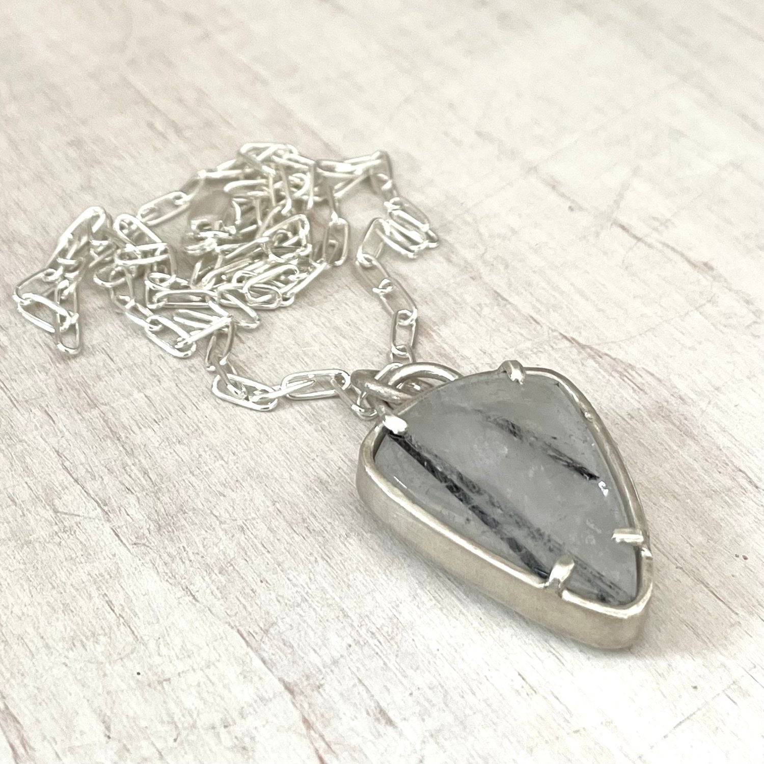 Rutilated Quartz Necklace