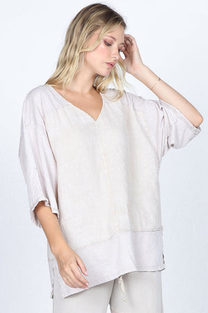 Linen Kimono Tunic