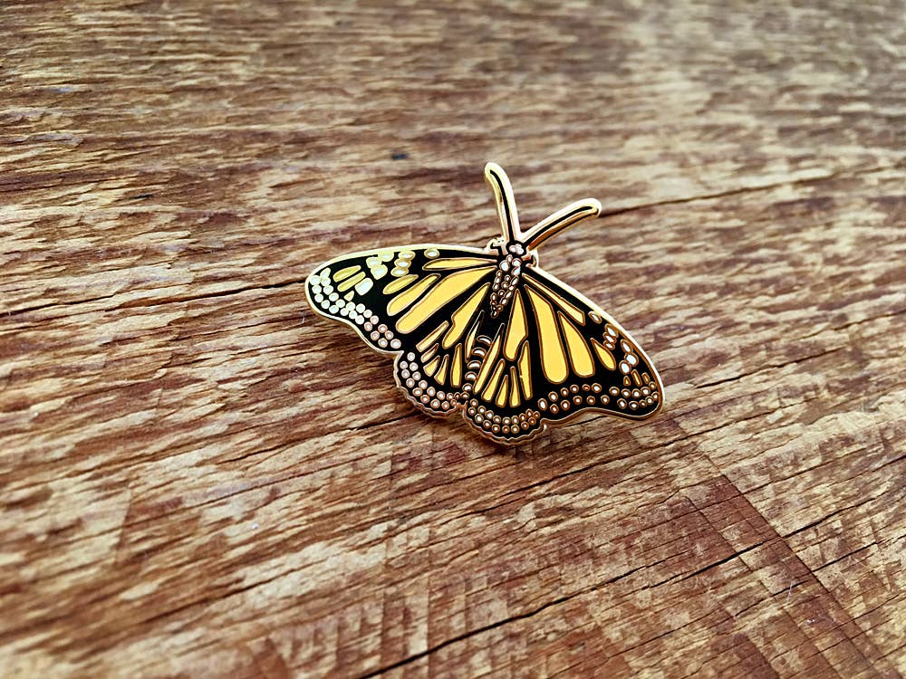 Monarch Enamel Pin