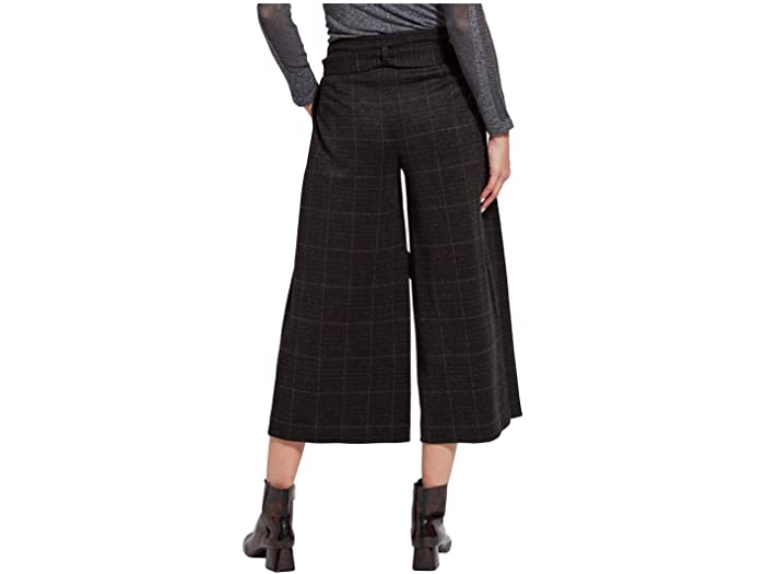 Siri Crop Pant - Brushed Plaid