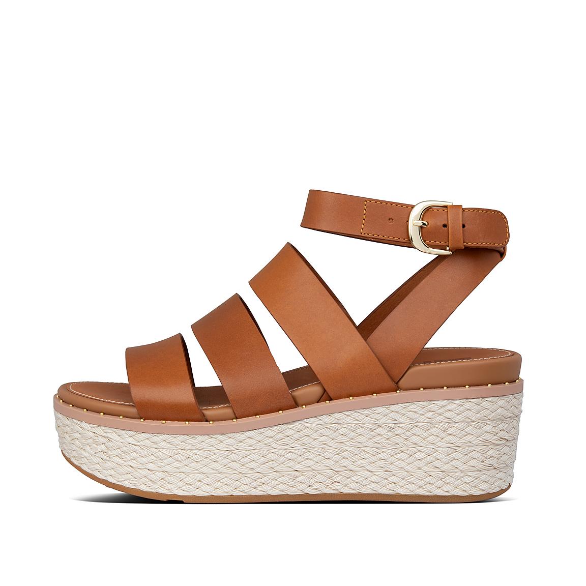 Eloise Ankle Strap Espadrille Wedge