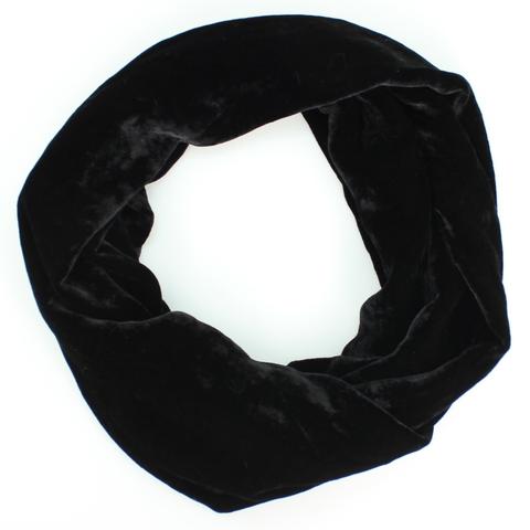 Silk Velvet Infinity Scarf