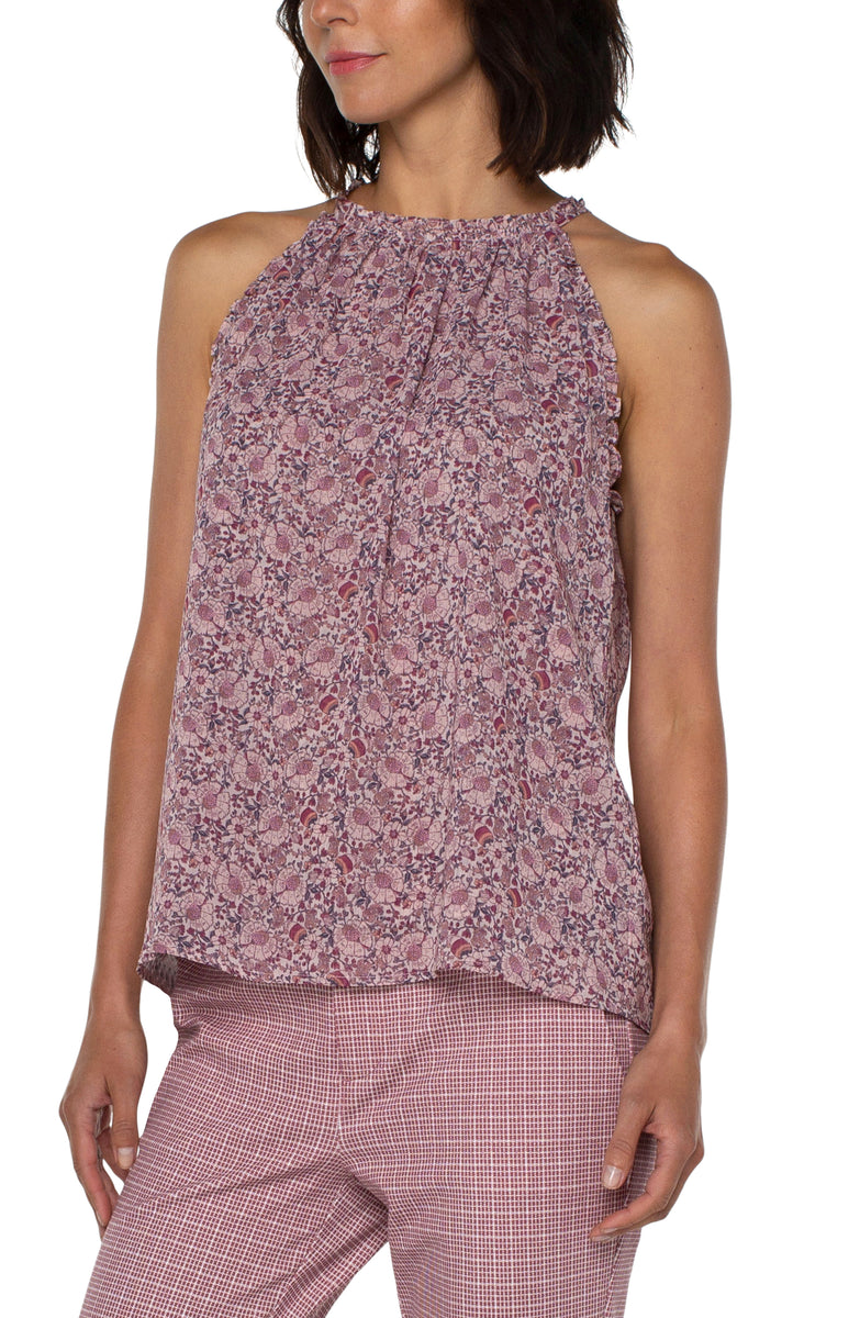 Layered Halter Top