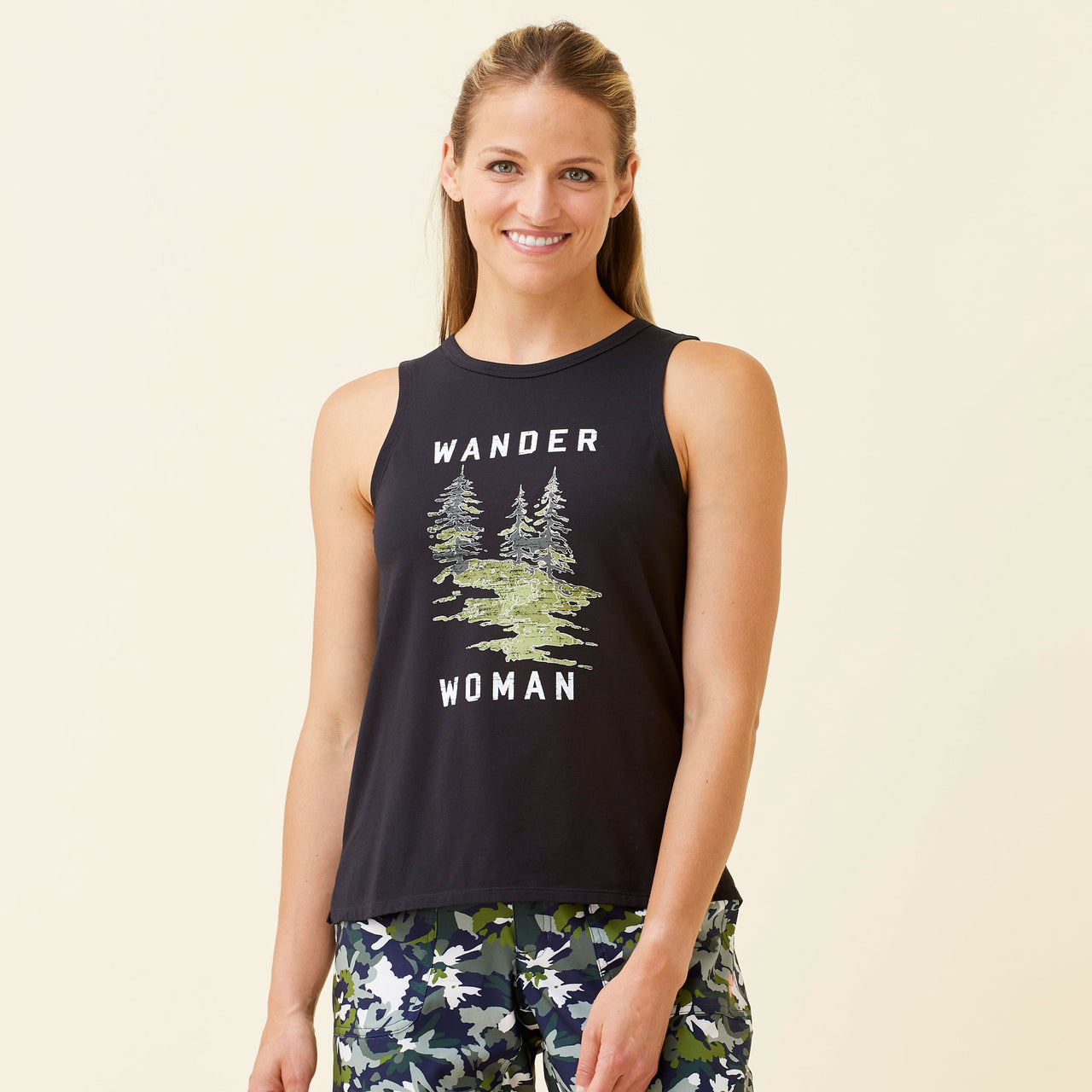 Cora Sleeveless Graphic Top